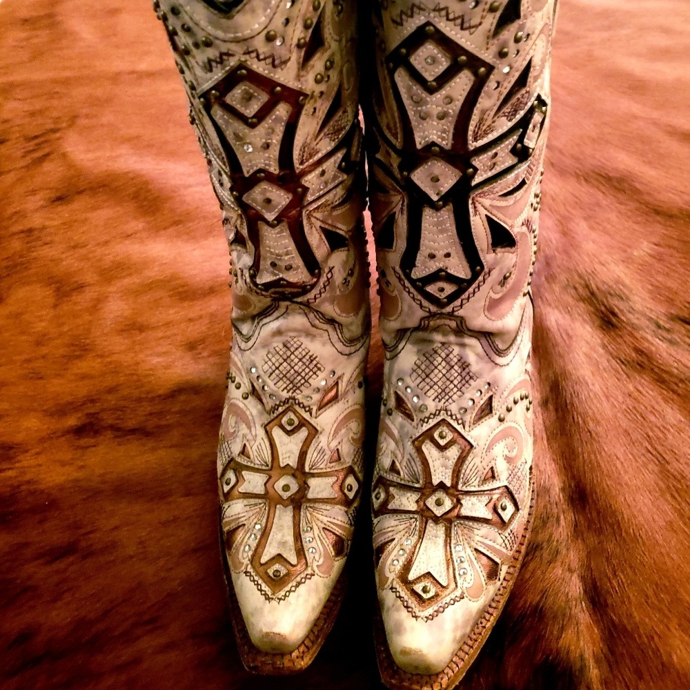 Corral Cross Boots Buckle Exclusive